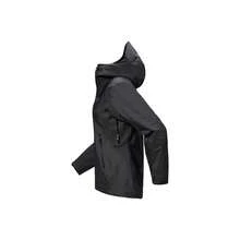 ARC'TERYX Beta SL Men's GORE-TEX Waterproof Jacket, Lightweight Breathable Hooded Hard Shell For Outdoor Hiking Trekking Camping Travel Commuting, Durable Windproof Packable Technical Rain Coat With Helmet-Compatible StormHood And RECCO Reflector - Black - View 5
