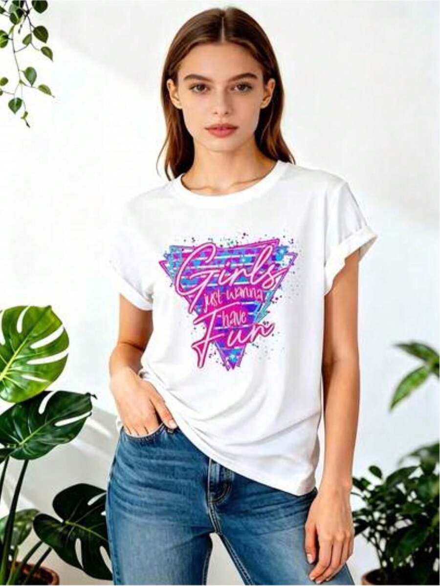 Women T-Shirts - White - View 1