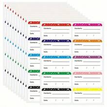 150pcs Colorful Refrigerator Labels, Food Storage Labels Stickers, Removable Fridge Stickers Suitable For Food Containers, Kitchen Freezer Meal Labels - 1 Set / 150 Pieces - View 10