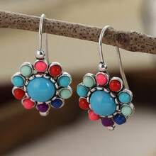 Elegant Classic Women's Dangle Earrings, Pendant Earrings, Unique Attention-Grabbing Jewelry, Suitable For Daily And Holiday Wear - Silver - View 8