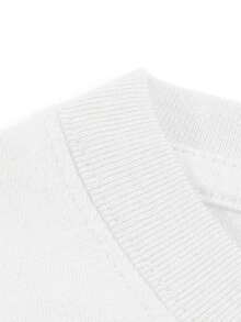 Camiseta de Mujer con Estampado de Fresas - Ideal para Amantes de las Fresas, Top Casual de Manga Corta con Cuello Redondo, con Estampados Especiales de Frutas y Letras Rosadas, Ropa Casual, Atuendos para San Valentín, Blusa Lavable a Máquina con Temática de Fresas - Blanco - Ver 4