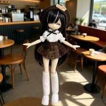 17cm BJD 新服裝，精緻可愛時尚美觀 BJD 衣裝套裝，可更換配件，新年/聖誕/生日禮物（僅含服裝，不含娃娃與鞋子） - 彩色 - 查看 8