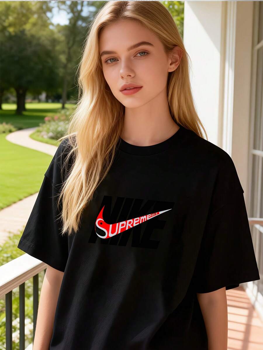 Women T-Shirts - Black - View 1