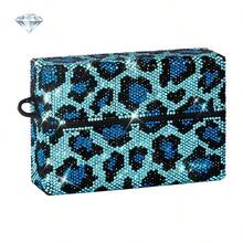 BLBLBL 1PC Multicolor Leopard Print Super Cute Luxury Shiny Electronic Cigarette Case FOR TEREA, Handmade With Grade A Rhinestones, Extremely Sparkling Under Glamorous Lights Or Sunlight, Suitable For Beauty Lovers' Daily Use - Diamond Version - View 10