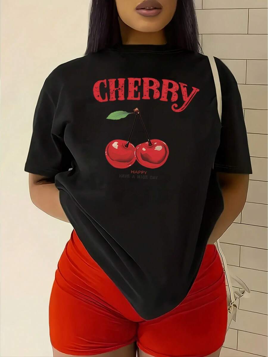 Women T-Shirts - Black - View 1