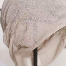 Women Slouchy Hat, Vintage Pleated Solid Sun Hat Lightweight Soft Beanie For Casual Daily - Beige - View 6