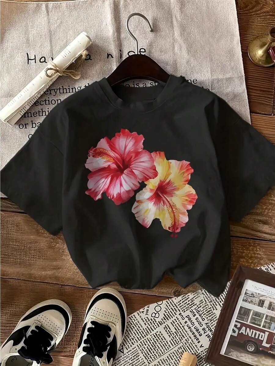 Women T-Shirts - Black - View 1