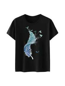 Women T-Shirts - 黑色 - 查看 1