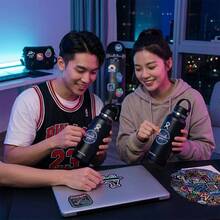 50pcs Cool Waterproof Basketball Theme Mixed Stickers, Suitable For Water Bottles, Computers And Other Items. Includes Basketball And Various Creative Graffiti Patterns, Very Nice Creative Gadgets. - Multicolor - View 8
