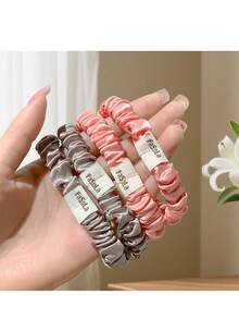 2pcs Minimalist Commute Solid Color Sleeve Circles, Flexible Splash-Proof Polyester Women Sleeve Protector, Deformation-Resistant Anti-Slip Multi-Purpose, Office Worker Housewife Slouchy Daily Accessories, Basic Sleeve Tool, Home Carnival Season - Cuff Strap - View 6