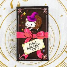 刺猬主题塔罗牌套装，桌面桌游，附带纸质说明书，可用于日常占卜，适合初学者 - 彩色 - 查看 10