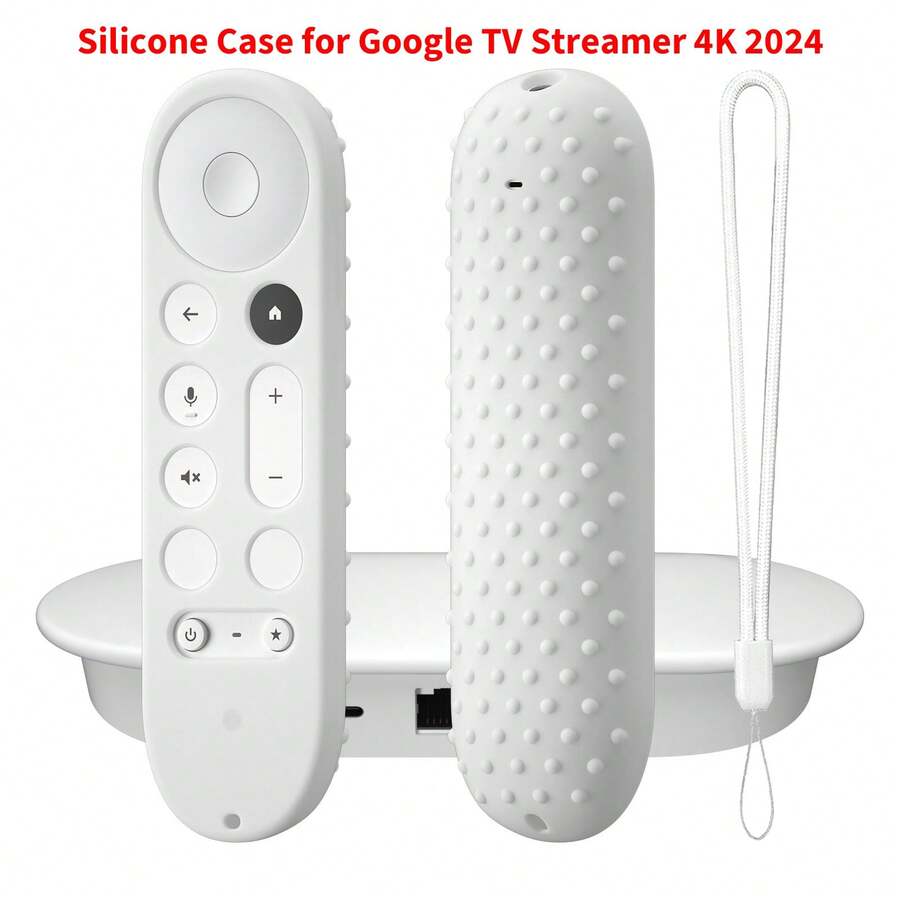 Silicone Remote Control Protective Case, Compatible With Google TV Streaming 4K TV 2024, Compatible With Google GY3LE Remote - Multicolor - View 1