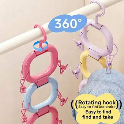 Over-The-Door Cap Organizer Rack, Multifunctional Hanging Hat & Bag Display Shelf For Closet, Home Storage