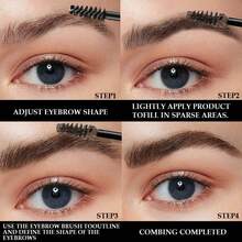 1pc Eyebrow Tinting Paste, Natural Non-Smudging, Long-Lasting Non-Fading, Suitable For Sparse, Light-Colored, Irregular Eyebrows - Multicolor - View 6