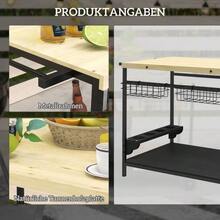 Storage Islands & Carts - Black - View 7
