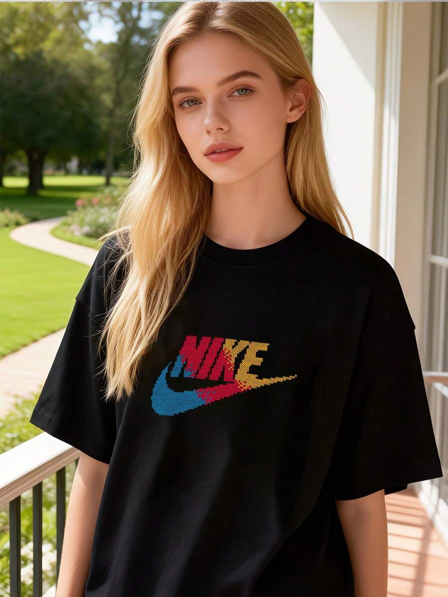 Women T-Shirts - Black - View 1