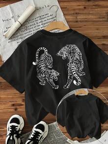 Dam-T-shirts - Svart - Visa 7