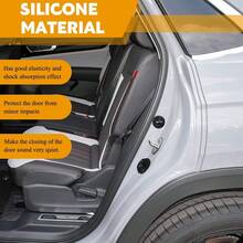 4pcs Car Door Shock Absorbing Pad, Luminous Car Door Buffers, Universal Car Anti-Scratch Anti-Collision Modification Parts - Car Shock Absorber - View 2