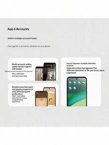 Lenovo 摩托罗拉 Moto G55 5G 手机，原装正品，天玑 7025 处理器，6.5 英寸 LCD 屏幕，5000mAh 电池，双卡双待，NFC，支持多应用 6 个账号 - 多色的 - 查看 7