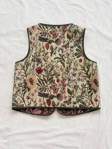 Camiseta de tirantes con textura informal para mujer - Verde - Ver 2