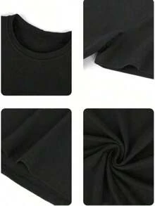 Fashion Printed T‑Shirts for Women, Oversized Streetwear Tops, Comfortable and Stylish All‑Match Summer TeesPlayera "La Mejor Mamá" con Gato y Flores Coloridas, Diseño Lindo para Mujer, Ropa de Día de la Madre, Estilo Kawaii Mexicano - Negro - Ver 8