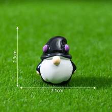 Cute And Adorable Wizard Gnome Miniature Model, Whimsical Style, Suitable For Micro Landscape Glass Containers, Magical Forest Path Scene Decoration, Decorative Crafts - 6 Items - View 9