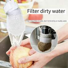 High-Quality Product Faucet Cotton, Universal Tap And Mountain Spring, Removes Rust, Mud, Sand, And Impurities, Faucet Cotton Bag - View 2
