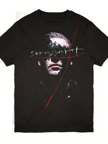 New Product 2026 Loose And Comfortable T-Shirt - Black - View 6