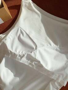 Camiseta de tirantes de algodón puro blanco, primavera/verano - Multicolor 2 - Ver 10