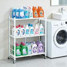 Garage Integrated Storage Racks - สีขาว - ดู 2
