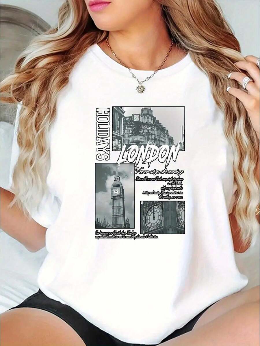 Women T-Shirts - White - View 1
