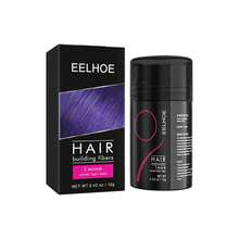 EELHOE Hair Building Fiber Powder, Instant Hairline Shadow & Root Concealer – Fills Bangs & Bald Spots In 5 Seconds, 16H Sweat & Oil Control, Lightweight & Non-Greasy Volumizing Fibers, All Hair Types & Colors, Perfect For Daily Use & Special Occasions - Brown - View 10