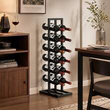 HOMCOM Freestanding Wine Racks & Cabinets - Black - View 8