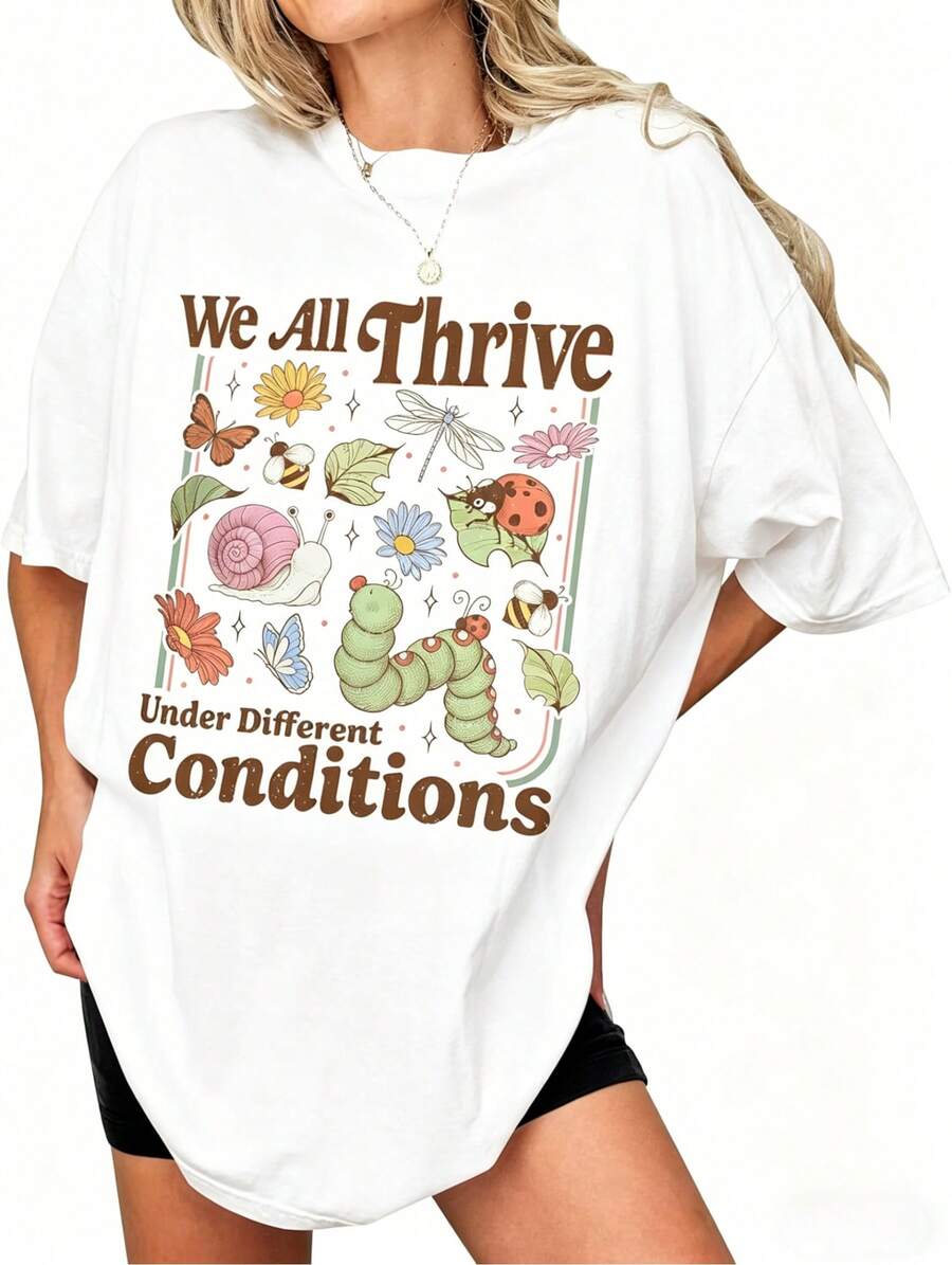 Children's And Special Education Teacher T-Shirt With A Children's Reading Design, Ideal For Celebrating 100 Days Of School. Super Cute And Comfortable Casual Style, Perfect For School, Everyday Wear, And Gifts. Easy To Mix And Match For A Stylish And Original Look. YERC - 白色 - 查看 1