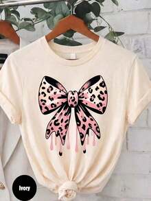Women's Casual Polyester Round Neck Short Sleeve-Shirt with Sequin Embellishment, Chic Regular Fit Top blusas para mujer playeras de mujer blusas casuales para dama - Caqui - Ver 11