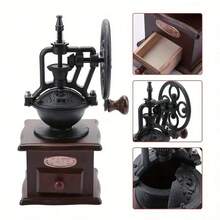 Molinillo de café y molinillo de espresso manual, accesorios de café, molinillo de escritorio, decoración de café, utensilios de cocina, Día del Padre, Día de la Madre, Pascua, Día del Trabajo y otras grandes fiestas y eventos - Ver 5