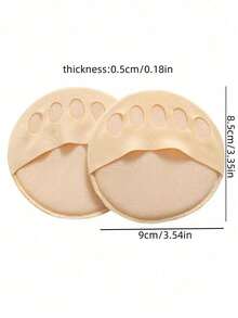 2/4 Pairs Women's Floor Mats, Comfortable High Heel Shoe Insoles, Essential Foot Care Products, Non-Slip Toe Caps, Summer High Heel Socks, Shoe Insoles, Gift For Girlfriend, Spring/Summer Selection, Travel, Travel Essentials, Summer, Travel Essentials - A - View 7