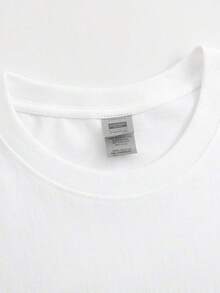 Women's Casual Short Sleeve Crew Neck T-Shirt Fashion 2026 Graphic Tees: Funny Retirement T-Shirt For Men - I'm Retired, My Wife Is My New Boss, With Floral And Celebrity Designs, Casual Cotton, Loose Fit, Summer Style, Retirement Gift Short Sleeve T-Shirt With Floral And Celebrity Print, 100% Cotton. Comfortable, Soft, And Simple Short Sleeve T-Shirt For Everyday Wear - 白色 - 查看 6
