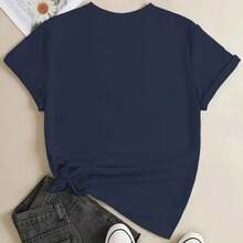 USA Icons T Shirt,American Flag T-Shirt,4th Of July Graphic Tee,Country Clothing,Western Outfits,Independence Day 250th America Anniversary Tee 2 - 藏蓝色 - 查看 2