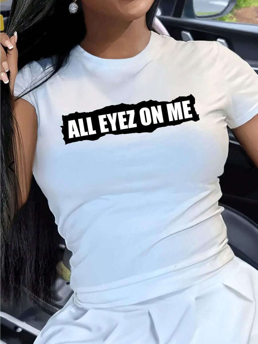 Women T-Shirts - White - View 1