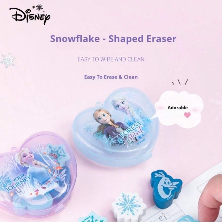 Disney 迪士尼橡皮擦，易擦，少碎屑，干净不留痕迹，创意造型，学生文具，学习用品，铅笔橡皮擦，美术绘画 - 單件 - 查看 1