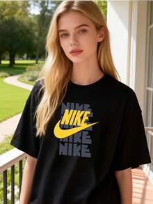 Women T-Shirts - Black - View 1