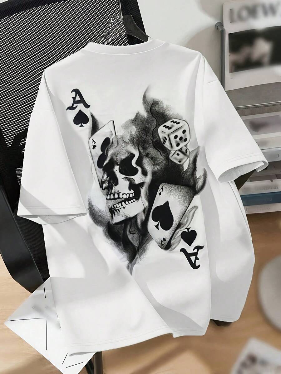 Camiseta unisex% algodón, modelo 2026, lavable aáquina, cómoda para todas las estaciones, adecuada para deportes al aire libre, fiestas en la playa y uso diario, con un diseño novedoso y estilo moderno, ¡tu mejor elección! - Blanco - Ver 1