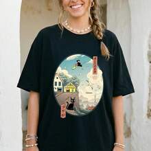 Women T-Shirts - Black - View 7
