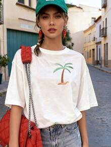 Women T-Shirts - White - View 2
