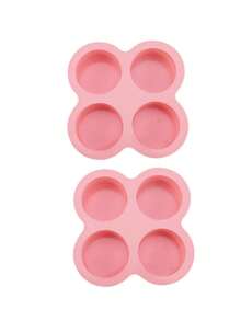 1pc Silicone Air Fryer Egg Pan, Reusable Egg Mold, Non-Stick Air Fryer Baking Tray, 3/4 Cavity Pancake Mold, Suitable For Sandwich, Burger Baking, Air Fryer Accessories - Multicolor - View 13