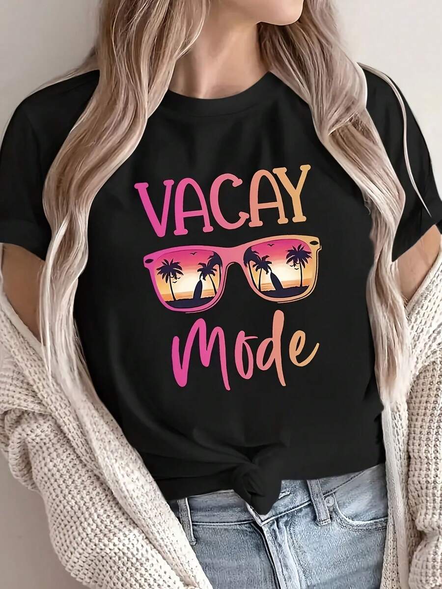 Women T-Shirts - Black - View 1