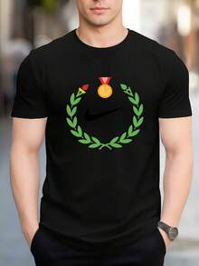 Men T-Shirts - Black - View 6