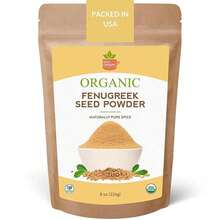SPICY ORGANIC Fenugreek Powder - 8 OZ - USDA Certified Organic - Freshly Ground  Fenugreek Seeds For Hair, Tea  Robust Seasoning Spice In Cooking Natural Flavor - SO-FSP-8OZ - View 1