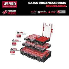Urrea CPOR10 Caja organizadora plástica modular - Gris - Ver 3